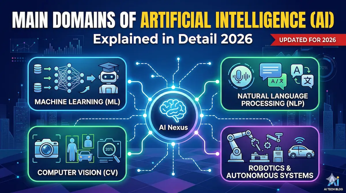 Artificial Intelligence digital brain concept – glowing neural network visualization
